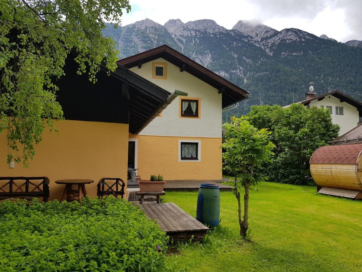 Landhaus Alpenblick Leutasch Exterior foto